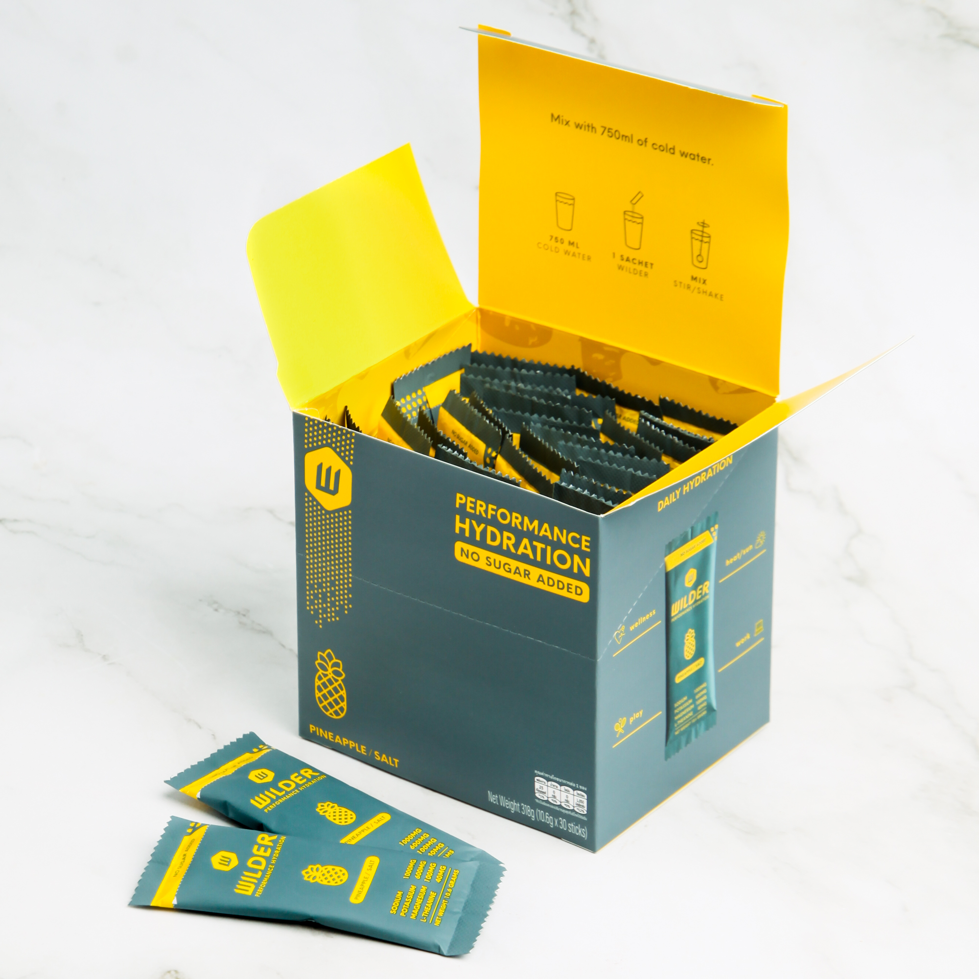 Pineapple Electrolyte Sachets - Wilder
